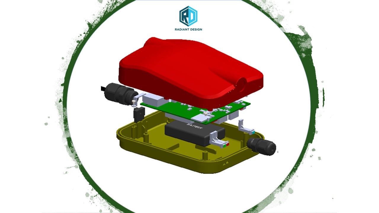 What are the different fastening and sealing methods for an enclosure