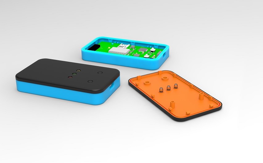 Industrial Design & Production of GPS Tracker Enclosure